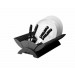 Zodiac Colours Plate Dish Drainer, Easy to clean & Assemble, Black, MPD1310K