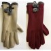 ssp women's gloves with pom-pom trim a1238 all