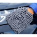 streetwize chenille microfibre noodle vehicle wash mitt swcr3030 in use