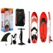 Summit Oceana 10ft Inflatable Paddle Board & Kit - RED 979048R