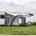sunncamp swift air sc390 awning front up with optional canopy poles