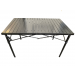 royal leisure deluxe aluminium slatted table r740 