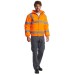 uneek hi-vis bomber jacket uc804 orange