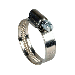 w4 hose clip - stainlees steel. size 00 (12-22mm) (2) 37833